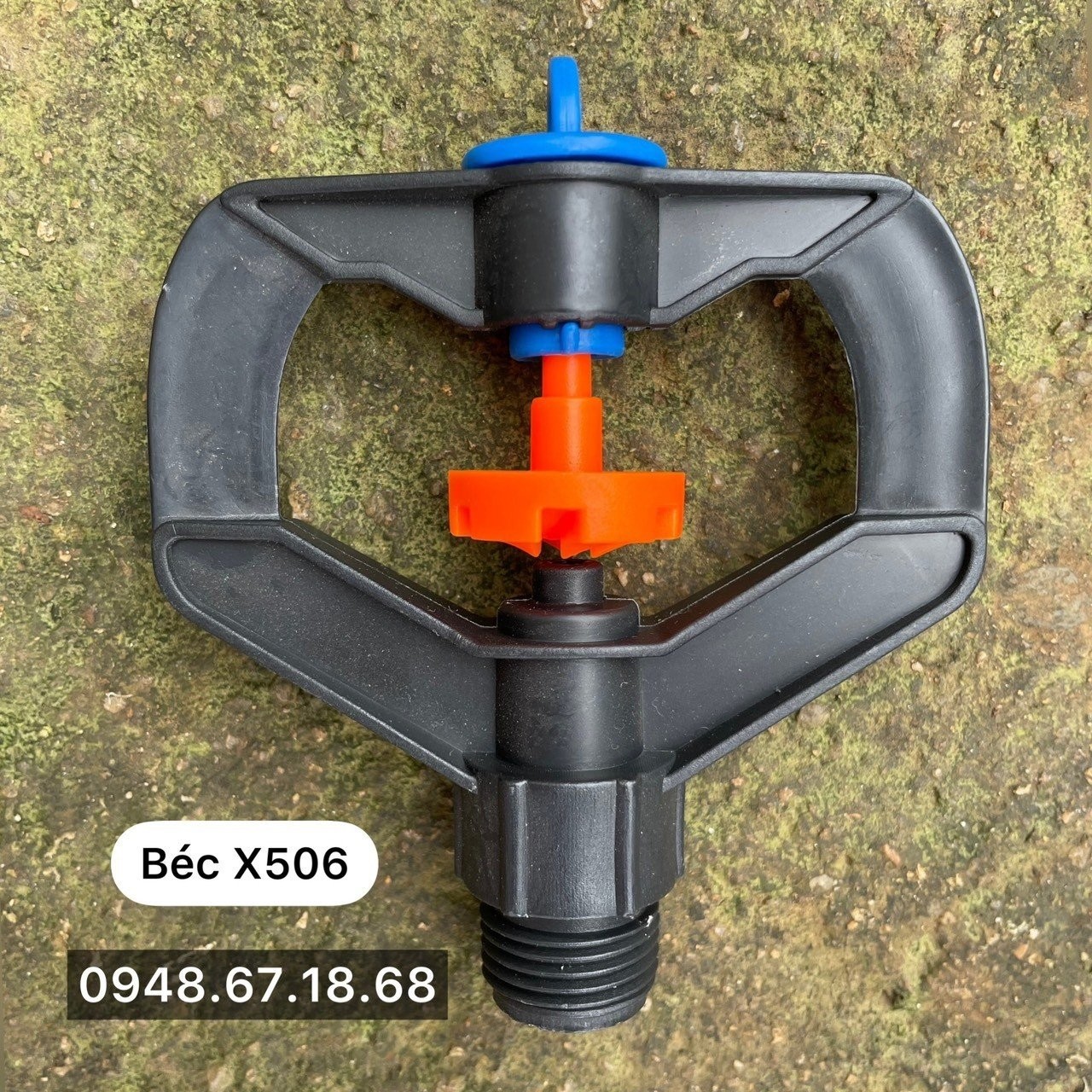 THỬ BÉC X506 - BÉC TƯỚI RAU, CỎ, HOA MÀU, VƯỜN NHỎ, BÁN KÍNH TỪ 3-5 MÉT 1 BÊN